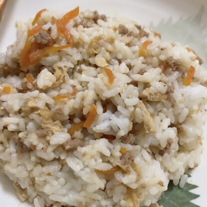 美味しかったです！
沢山作ったので、
おチビさんしばらく混ぜご飯が続きますが、
喜んでくれてます☆*。